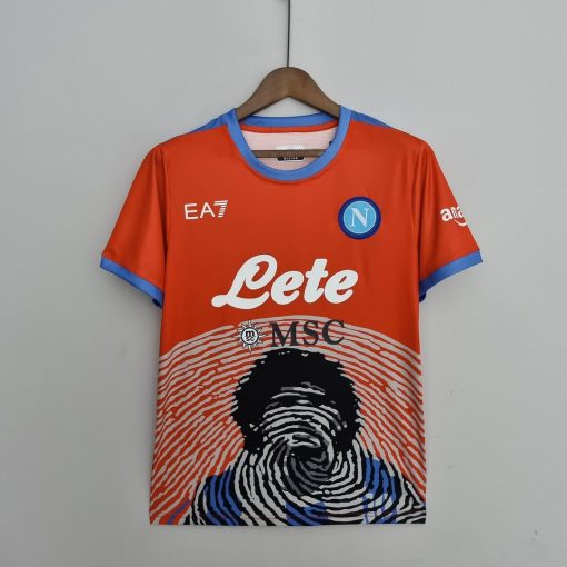 Napoli Soccer Commemorative Edition Red Jersey 2021/2022  Thai Quality