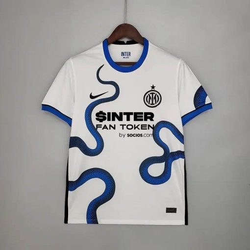 Internazionale Milan Football Jersey White 2021/2022 Thai Quality Away