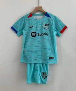 2023/2024 Barcelona Third Away Football Shirt  Thai Quality Kids Size