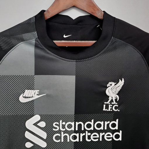 Liverpool Goalkeeper Soccer Jersey Black 2021/2022  Thai Quality