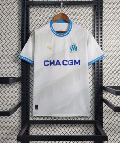 2023/2024 Olympique de Marseille Home Football Jersey