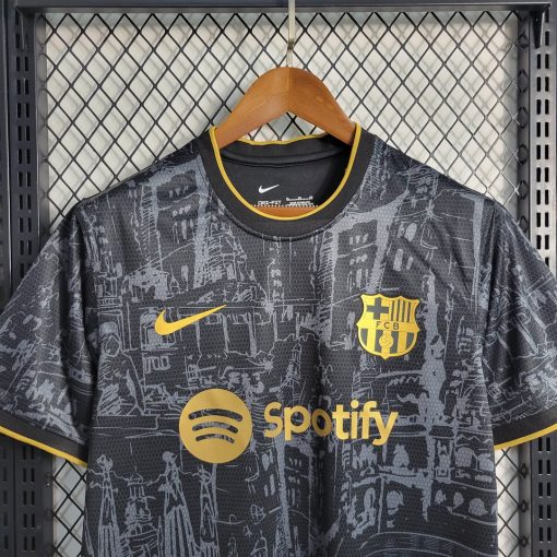 2023/2024 Barcelona Special Edition Black Football Shirt Thai Quality