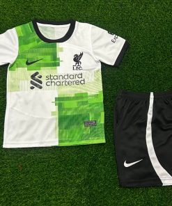 2023/2024 Liverpool Away Soccer Jersey Thai Quality Kids Size