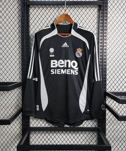 2006/2007 Retro Long Sleeve Real Madrid Away