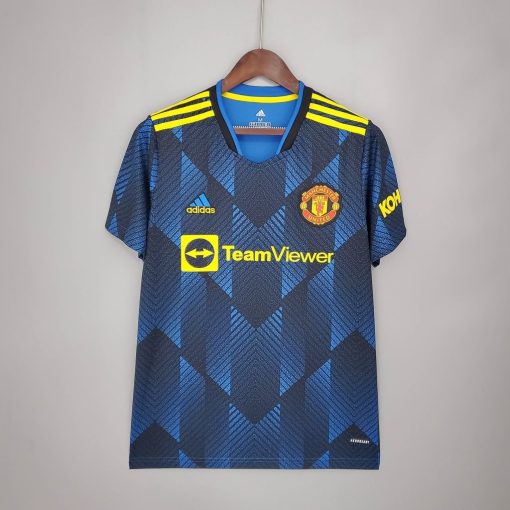 Manchester United Football Shirt Third Away 2021 / 2022  Thai Quality