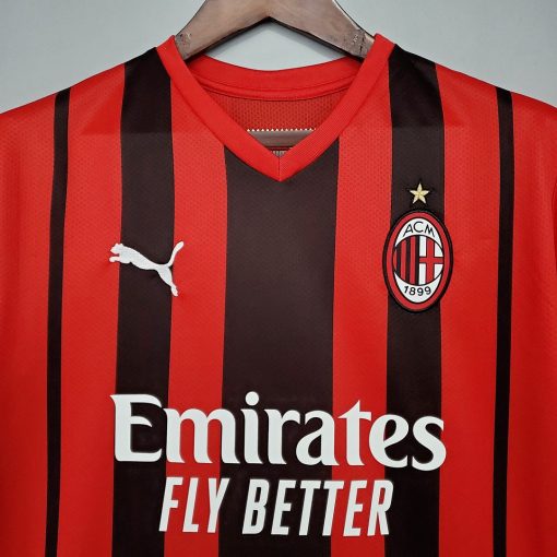 AC Milan Soccer Jersey Home 2021/2022  Thai Quality