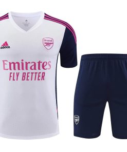 2022/2023 Arsenal Training Wear White Set Soccer Jersey