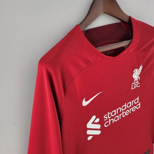 2022/2023 Long Sleeve Liverpool Home Football Shirt  Thai Quality