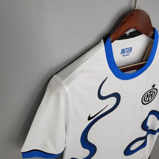 Internazionale Milan Football Jersey White 2021/2022 Thai Quality Away