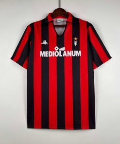 1989/1990 Retro AC Milan Home Football Shirt  Thai Quality