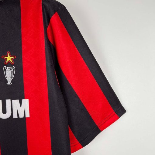 1989/1990 Retro AC Milan Home Football Shirt  Thai Quality