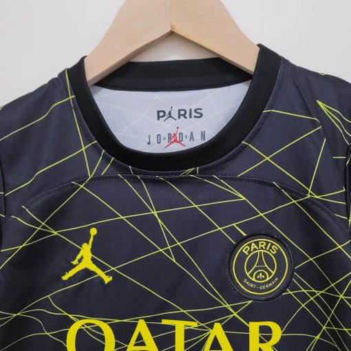 2022/2023 Psg Paris Saint-Germain Fourth Away Football Shirt Thai Quality Kids Size