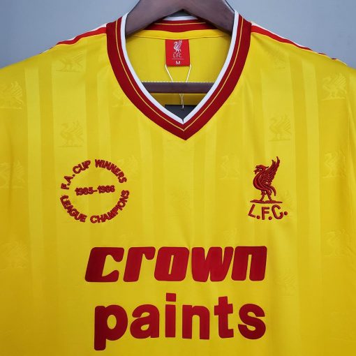 1985/1986 Retro Liverpool Away Football Shirt Thai Quality