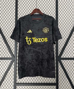 2024/2025 Manchester United Special Edition Black Football Shirt  Thai Quality