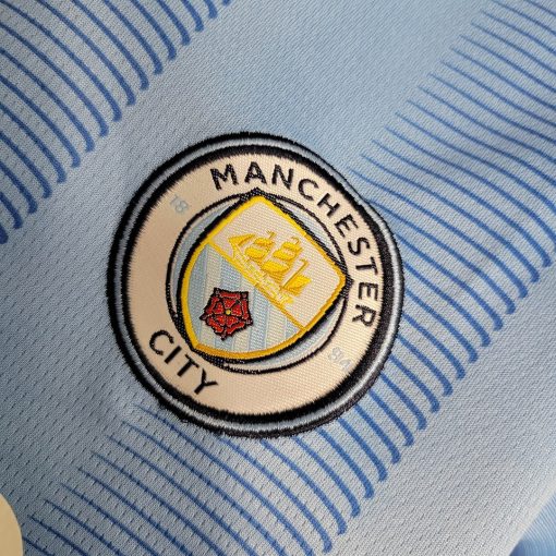 2023/2024 Manchester City Home Football Shirt  Thai Quality Kids Size