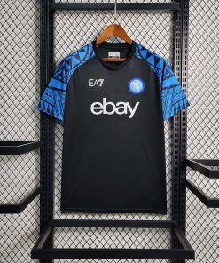 2023/2024 Napoli Training Wear Black Soccer Jersey  Thai Quality