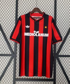 1990/1991 Retro AC Milan Home Football Shirt  Thai Quality