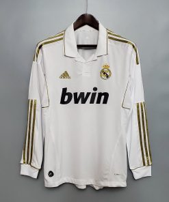 2011/2012 Retro Long Sleeve Real Madrid Home