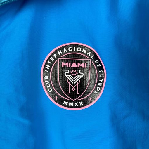 2023/2024 Inter Miami Reversible Windbreaker Blue Soccer Jersey  Thai Quality