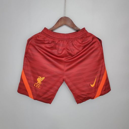 2021/2022 Liverpool Training Uniform Shorts Red