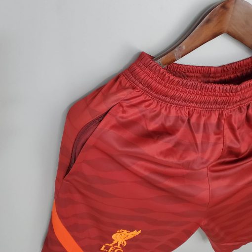 2021/2022 Liverpool Training Uniform Shorts Red