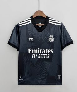 2022 Real Madrid Y-3 Special Edition Black Football Shirt