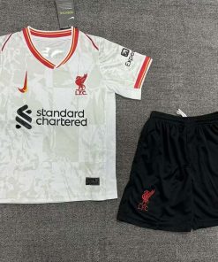 2024/2025 Liverpool Third Away Soccer Jersey Thai Quality Kids Size