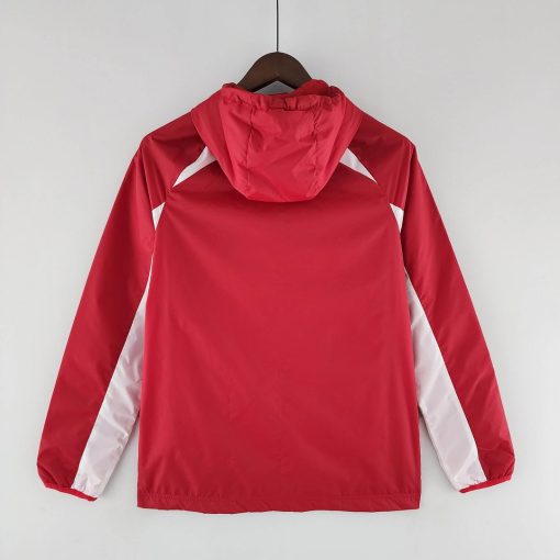 2022 Liverpool Windbreaker Red And White