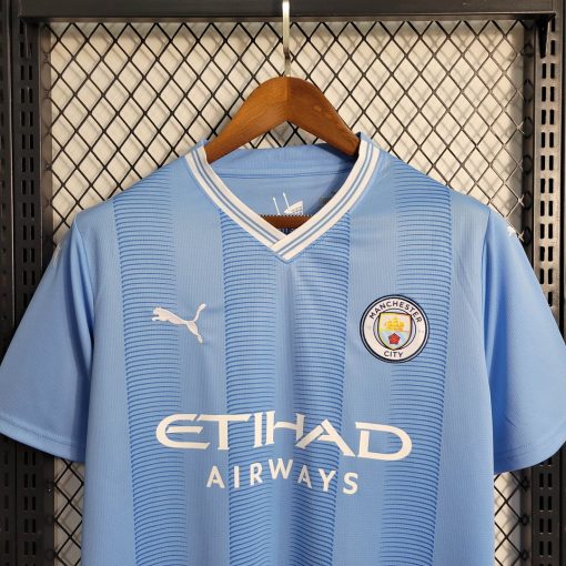 2023/2024 Manchester City Home Football Shirt  Thai Quality