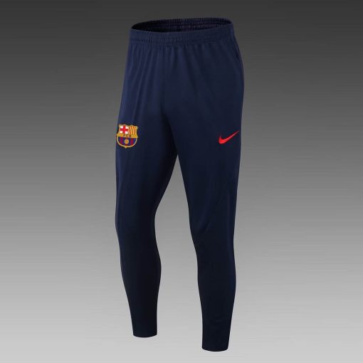 2022/2023 Barcelona Half-Pull Training Suit Blue Jersey Set