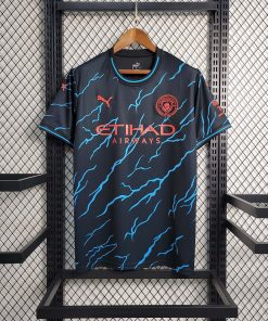 2023/2024 Manchester City Third Away Football Shirt  Thai Quality