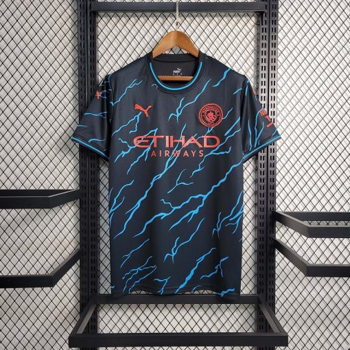 2023/2024 Manchester City Third Away Football Shirt  Thai Quality