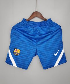 2021/2022 Barcelona Training Suit Blue Shorts