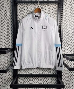 2023 Arsenal Soccer Jersey Windbreaker white