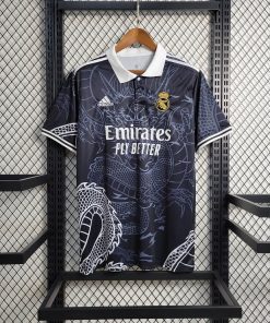 2023/2024 Real Madrid Chinese Dragon Black Football Shirt