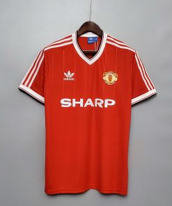 1983/1984 Retro Manchester United Home Football Shirt Thai Quality