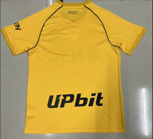 2023/2024 Napoli Goalkeeper Yellow Soccer Jersey Thai Quality