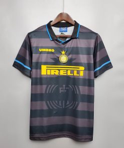 1997/1998 Retro Internazionale Milan Away Football Jersey  Thai Quality