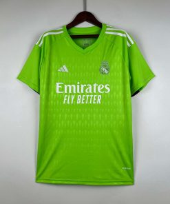 2023/2024 Real Madrid Goalkeeper Fluorescent color Football Shirt Thai Quality