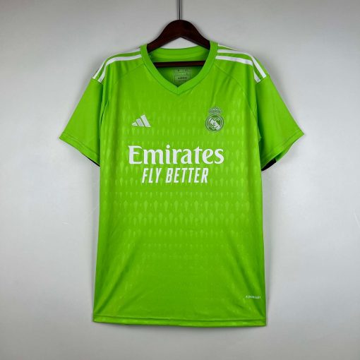 2023/2024 Real Madrid Goalkeeper Fluorescent color Football Shirt Thai Quality