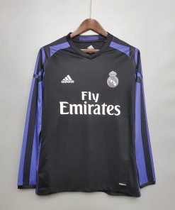 2016/2017 Retro Long Sleeve Real Madrid Third Away