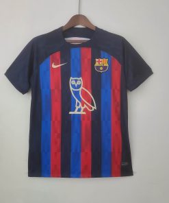 2022/2023 Barcelona Home Drake Model Football Shirt Thai Quality