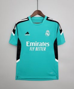 2021/2022 Real Madrid Training Wear Football Shirt Green