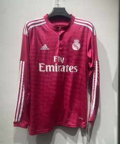 2014/2015 Retro Long Sleeve Real Madrid Away Football Shirt  Thai Quality