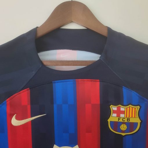 2022/2023 Barcelona Home Drake Model Football Shirt Thai Quality