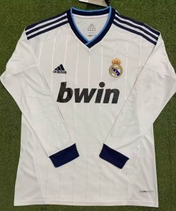 2012/2013 Retro Long Sleeve Real Madrid Home