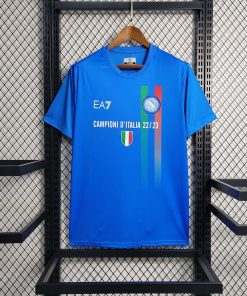 2023/2024 Napoli Soccer Commemorative Edition Blue Jersey  Thai Quality