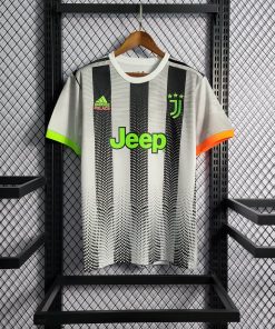 2019/2020 Retro Juventus Joint Edition Black and White Stripes Soccer Jersey  Thai Quality