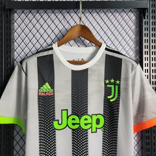 2019/2020 Retro Juventus Joint Edition Black and White Stripes Soccer Jersey  Thai Quality