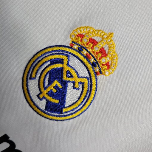 2009/2010 Retro Long Sleeve Real Madrid Home Soccer Jersey  Thai Quality